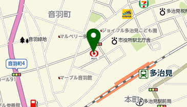 三菱UFJ銀行 多治見支店の地図画像