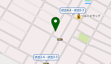 カラープラス 札幌伏古店【2026年9月オープン予定】の地図画像
