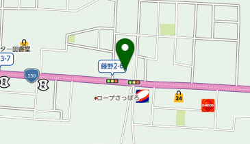 カラープラス 札幌藤野店の地図画像