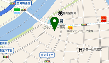 カラープラス 室見駅前店【2026年5月23日オープン】の地図画像