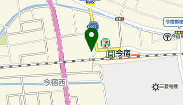 カラープラス今宿駅前店の地図画像
