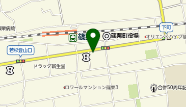 カラープラス 篠栗店の地図画像