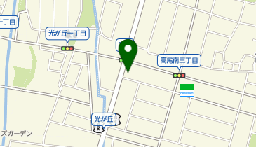 カラープラス金沢高尾南店の地図画像