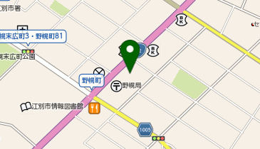 カラープラス 江別店の地図画像