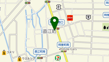 カラープラス 金沢直江町店の地図画像