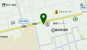 カラープラス 長浜店【2026年10月オープン予定】の地図画像