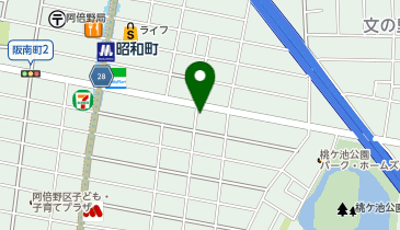 カラープラス 阿倍野昭和町店【2026年7月6日オープン】の地図画像