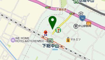 カラープラス 下総中山店【2026年8月オープン予定】の地図画像