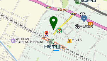 カラープラス 下総中山店【2026年8月10日オープン】の地図画像