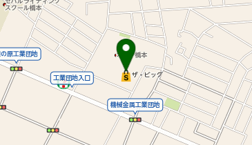 カラープラス ザ・ビッグ相模原西橋本店の地図画像