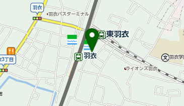 カラープラス 羽衣駅前店【2026年7月24日オープン】の地図画像