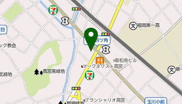 カラープラス 高宮店の地図画像