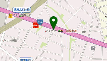 カラープラス 練馬店の地図画像