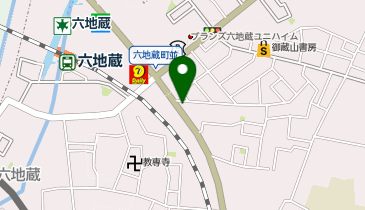 カラープラス 六地蔵店の地図画像