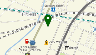 銀座グラティア イオンタウン姫路店(兵庫県)の地図画像