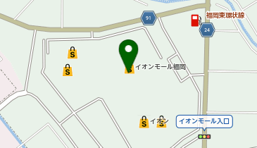 銀座グラティア イオンモール福岡店(福岡県)の地図画像