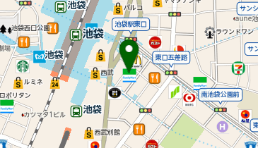銀座グラティア 池袋店(東京都)の地図画像