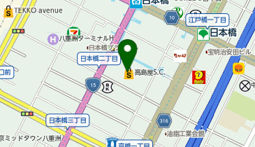 明治屋ストアー 日本橋ストアーの地図画像