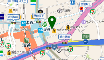 明治屋ストアー 渋谷ストアーの地図画像
