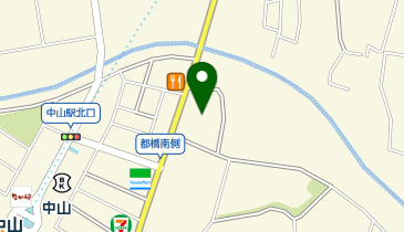 横浜市福祉サービス協会 中山地域ケアプラザの地図画像