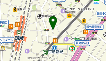 横浜市福祉サービス協会 ケアマネステーションつるみの地図画像