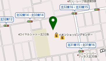 日本一 イオン札幌元町ショッピングセンター店の地図画像