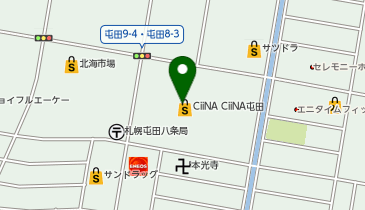 日本一 シーナシーナ屯田店の地図画像