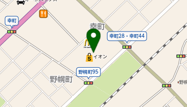 日本一 イオン江別店の地図画像