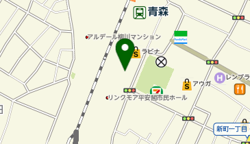 日本一 青森ラビナ店の地図画像