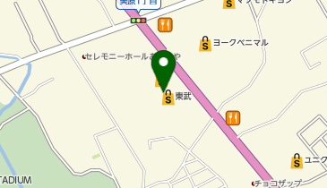 日本一 大田原 東武店の地図画像