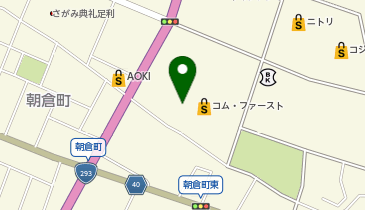 日本一 アピタ足利店の地図画像