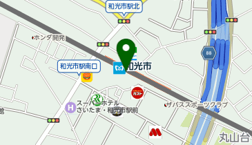 日本一 エキア プレミエ 和光店の地図画像