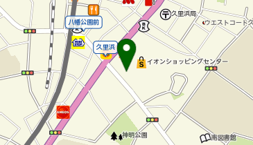 日本一 イオン久里浜店の地図画像