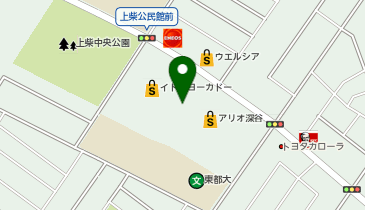 日本一 アリオ深谷店の地図画像