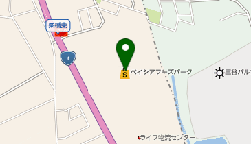 日本一 ベイシア栗橋店の地図画像