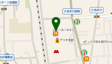 日本一 アリオ北砂イトーヨーカドー店の地図画像