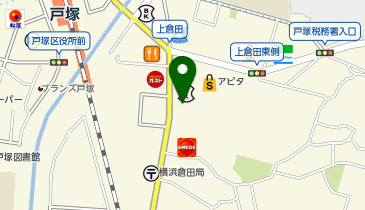 日本一 アピタ戸塚店の地図画像