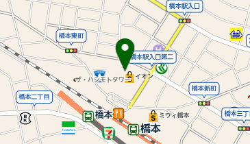 日本一 イオン橋本店の地図画像