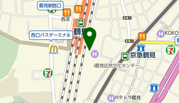 日本一 シァル鶴見店の地図画像
