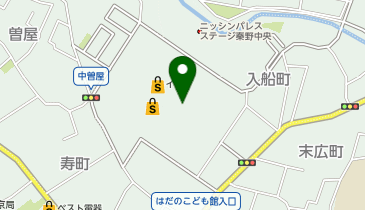 日本一 イオン秦野店の地図画像