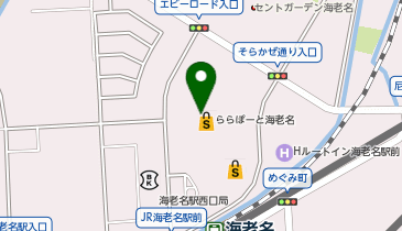 日本一 ららぽーと海老名店の地図画像