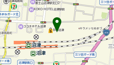 日本一 沼津駅ステーションビル アントレ店の地図画像