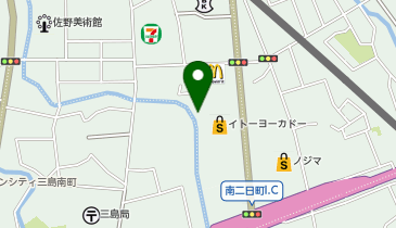 日本一 イトーヨーカドー三島店の地図画像