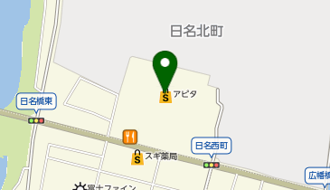 日本一 アピタ岡崎北店の地図画像