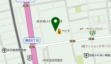 日本一 アピタ名古屋南店の地図画像
