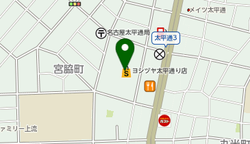日本一 ヨシヅヤ太平通り店の地図画像