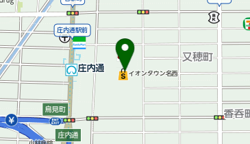 日本一 イオンタウン名西店の地図画像