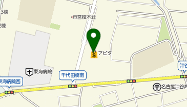 日本一 アピタ千代田橋店の地図画像