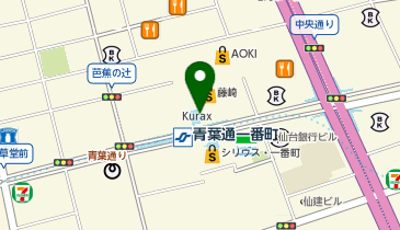 日本一 藤崎百貨店の地図画像