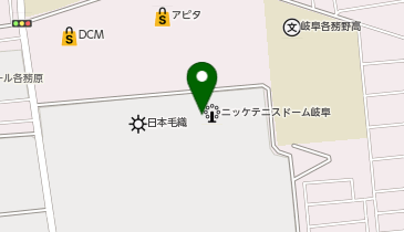 日本一 アピタ各務原店の地図画像